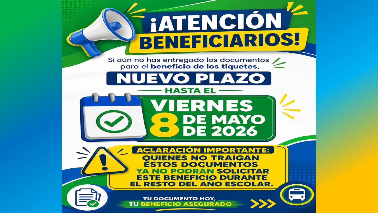 TIQUETES ESTUDIANTILES